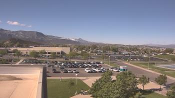 Weather camera view of Canyon View High School.