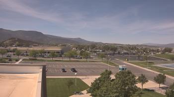 Weather camera view of Canyon View High School.