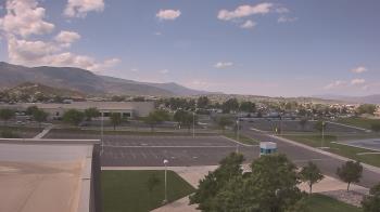 Weather camera view of Canyon View High School.