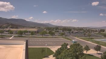 Weather camera view of Canyon View High School.