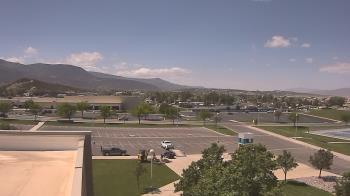 Weather camera view of Canyon View High School.