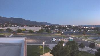 Weather camera view of Canyon View High School.