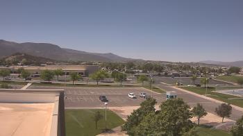 Weather camera view of Canyon View High School.