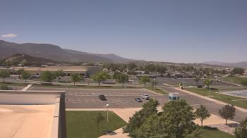 Weather camera view of Canyon View High School.