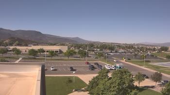 Weather camera view of Canyon View High School.