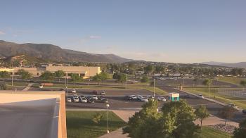 Weather camera view of Canyon View High School.