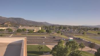 Weather camera view of Canyon View High School.