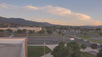 Weather camera view of Canyon View High School.