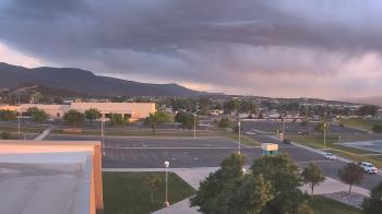 Weather camera view of Canyon View High School.