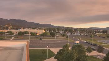 Weather camera view of Canyon View High School.