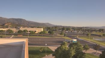 Weather camera view of Canyon View High School.