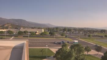 Weather camera view of Canyon View High School.