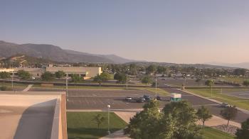 Weather camera view of Canyon View High School.