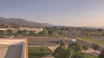 Weather camera view of Canyon View High School.