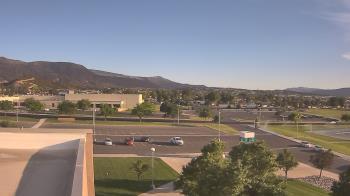 Weather camera view of Canyon View High School.