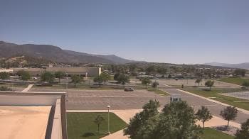 Weather camera view of Canyon View High School.