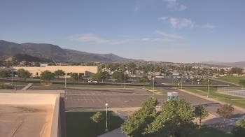 Weather camera view of Canyon View High School.