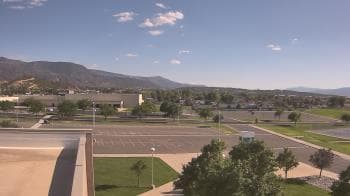 Weather camera view of Canyon View High School.