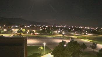 Weather camera view of Canyon View High School.