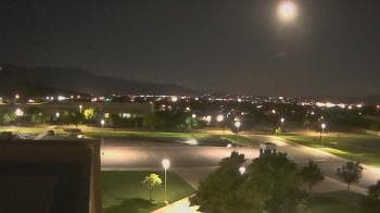 Weather camera view of Canyon View High School.