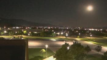 Weather camera view of Canyon View High School.