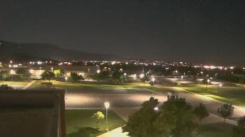 Weather camera view of Canyon View High School.
