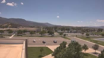 Weather camera view of Canyon View High School.