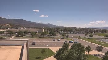 Weather camera view of Canyon View High School.