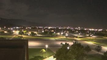 Weather camera view of Canyon View High School.