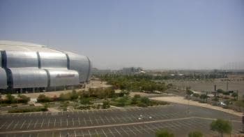 Weather camera view of City of Glendale Media Center.