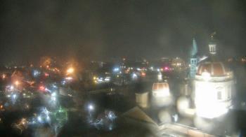 Weather camera view of The Yorktowne Hotel.
