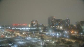 Weather camera view of Soldier Field.
