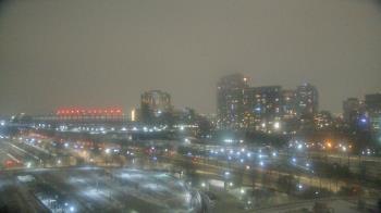 Weather camera view of Soldier Field.