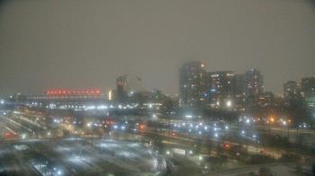 Weather camera view of Soldier Field.