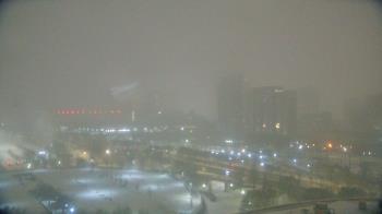 Weather camera view of Soldier Field.