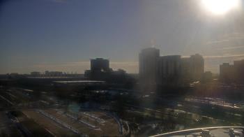 Weather camera view of Soldier Field.