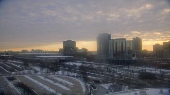 Weather camera view of Soldier Field.