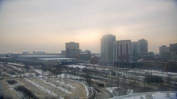 Weather camera view of Soldier Field.