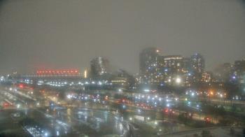 Weather camera view of Soldier Field.