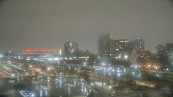 Weather camera view of Soldier Field.