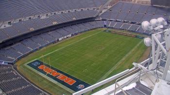 Weather camera view of Soldier Field.