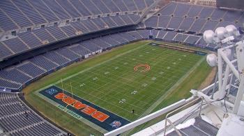 Weather camera view of Soldier Field.