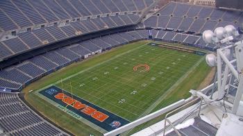 Weather camera view of Soldier Field.