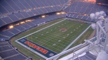 Weather camera view of Soldier Field.