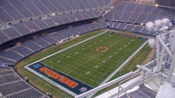 Weather camera view of Soldier Field.