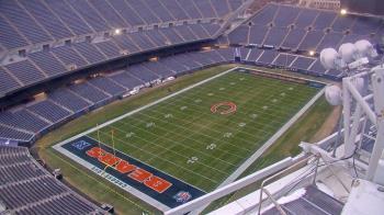 Weather camera view of Soldier Field.