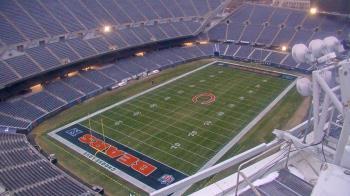 Weather camera view of Soldier Field.