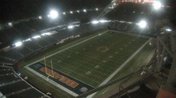 Weather camera view of Soldier Field.