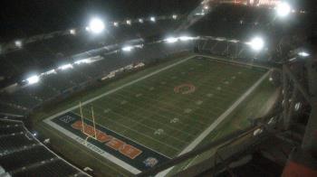 Weather camera view of Soldier Field.