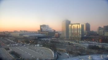 Weather camera view of Soldier Field.